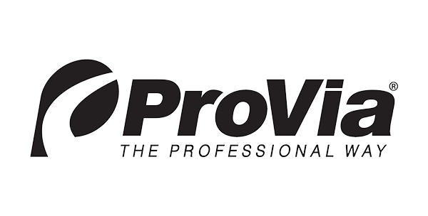 ProVia windows, doors, and metal roof logo