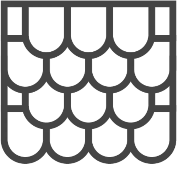 New roof installation icon
