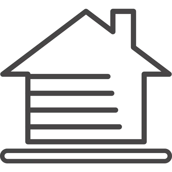 New siding installation icon