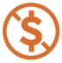 zero interest or payments icon