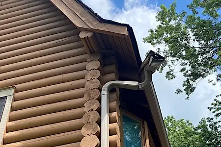 gutter damage in Sevierville TN