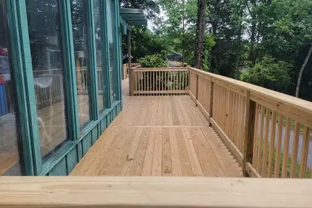 Gatlinburg custom deck install