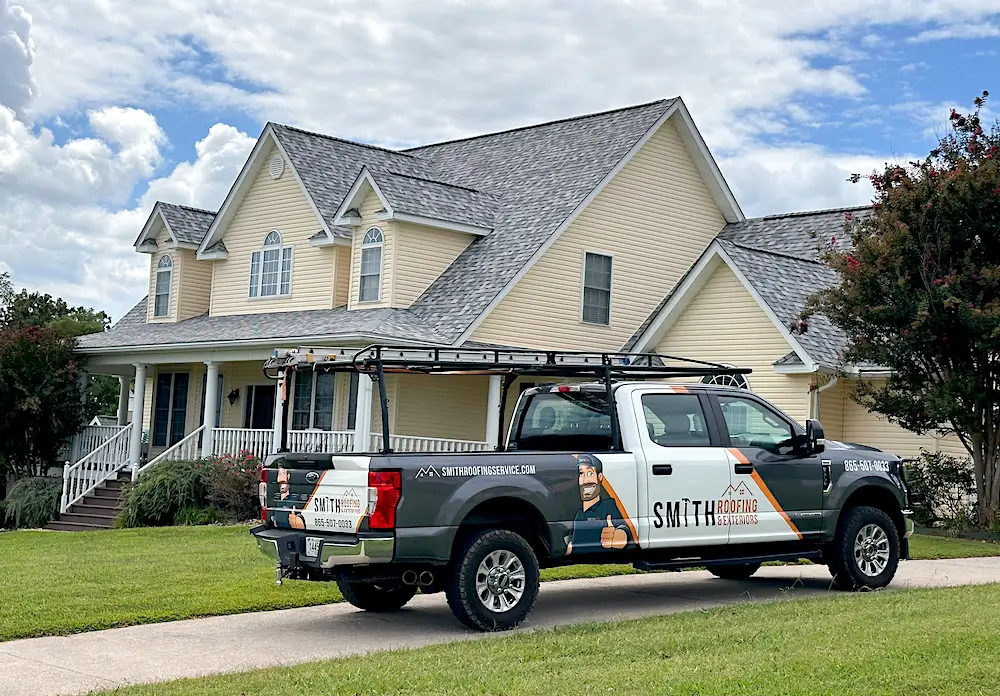 The after of a Roof Replacement in West Knoxville