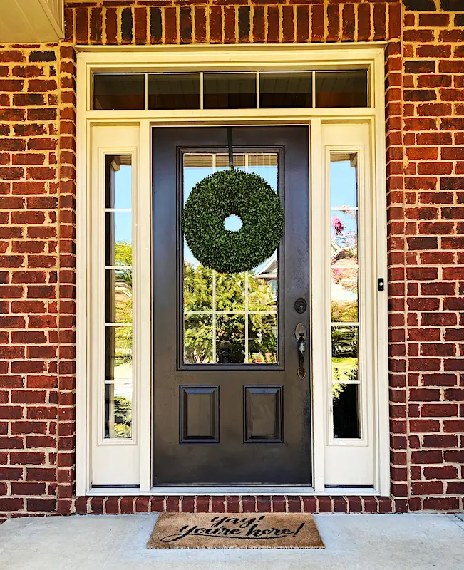 custom front door in West Knoxville