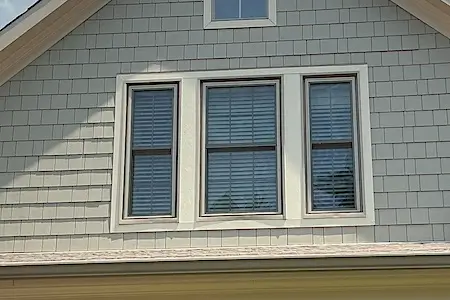 New front window on a home on Appaloosa Way in Knoxville
